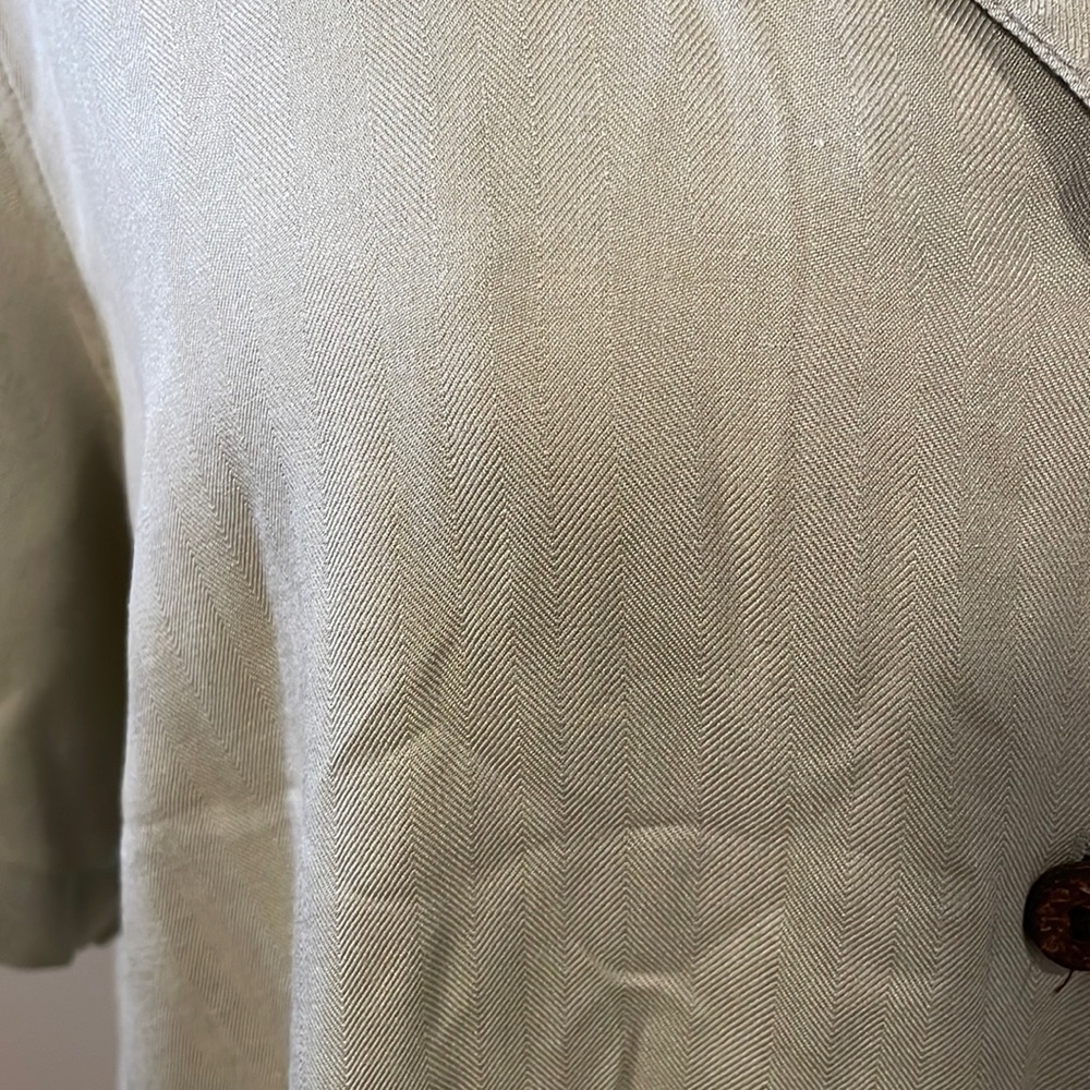 Havana Jack Cafe silk short sleeve button down - Picture 5 of 6